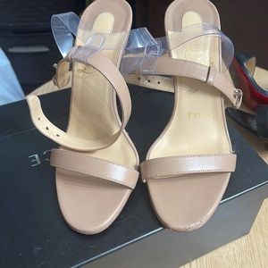 Christian Louboutin beige size 36